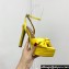 Aquazzura Heel 13.5cm Platform 4cm Olie Plateau Sandals in Satin Yellow 2024