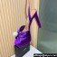 Aquazzura Heel 13.5cm Platform 4cm Yes Darling Sandals in Satin Purple 2024