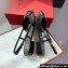 Valentino Vlogo Signature Slingback ballerina Flats Velvet Black 2024