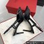 Valentino Heel 8cm Vlogo Signature Slingback Pumps Velvet Black 2024