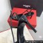 Valentino Heel 8cm Vlogo Signature Slingback Pumps Velvet Black 2024
