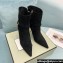 Tom Ford Heel 10.5cm Leather Padlock Ankle Boots Suede Black 2024