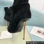 Tom Ford Heel 10.5cm Leather Padlock Ankle Boots Suede Black 2024