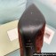 Tom Ford Heel 10.5cm Leather Padlock Ankle Boots Suede Brown 2024