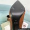 Tom Ford Heel 10.5cm Leather Padlock Ankle Boots Croco Pattern Brown 2024