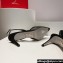 Rene Caovilla Heel 7.5cm Barbara Slingbacks Black in Leather, crystals and rhinestones 2024