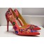 Christian Louboutin Heel 10cm Gem Artifice D'Orsay Pumps Pink 2024