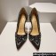 Christian Louboutin Heel 10cm Gem Artifice D'Orsay Pumps Black 2024