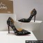 Christian Louboutin Heel 10cm Gem Artifice D'Orsay Pumps Black 2024