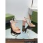 Gucci Heel 9cm Women's Horsebit sandals 771600 leather Nude 2024