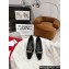 Ferragamo Heel 4.5cm Kitten heel pumps with asymmetric bow in calfskin Suede Black 2024