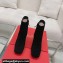 Roger Vivier Crystal Heel 6.5cm Ankle Boots in Suede Black 2024