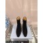 Prada Leather booties Suede Black with Enameled metal triangle logo 1T192N 2024
