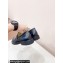 Loewe Blaze derby in bicolour brushed-off calfskin Royal Blue/Black 2024