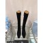 Prada Leather boots Suede Black with Enameled metal triangle logo 1W234N 2024