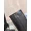 Prada Leather boots Black with Enameled metal triangle logo 1W234N 2024