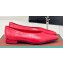Loro Piana Rebecca Ballerinas in Calfskin Red 2024