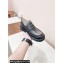 Loewe Blaze derby in bicolour brushed-off calfskin Gray/Black 2024