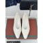 Loro Piana Rebecca Ballerinas in Calfskin White 2024