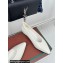 Loro Piana Rebecca Ballerinas in Calfskin White 2024
