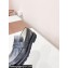 Loewe Blaze derby in bicolour brushed-off calfskin Gray/Black 2024