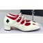 Carel Heel 4.5cm KINA naplack leather Mary Janes pumps White 2024