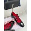 Carel Heel 4.5cm KINA naplack leather Mary Janes pumps Black/Red 2024