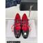 Carel Heel 4.5cm KINA naplack leather Mary Janes pumps Black/Red 2024
