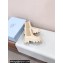 Prada Monolith brushed leather booties Beige with Enameled metal triangle logo 1T256N 2024