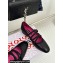 Carel TUTU Black pearl leather ballet flats 2024