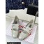 Carel TUTU Silver pearl leather ballet flats 2024