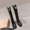 Miu Miu Leather boots 5W967D Black 2024