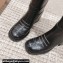 Miu Miu Leather boots 5W967D Black 2024