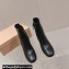 Miu Miu Leather booties 5T020E Black 2024