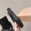 Miu Miu Leather booties 5T020E Black 2024