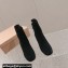 Miu Miu Suede booties 5T020E Black 2024
