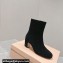 Miu Miu Suede booties 5T020E Black 2024