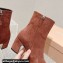 Miu Miu Suede booties 5T020E Brown 2024