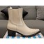 Prada Heel 6.5cm Brushed leather boots 1T132N White 2024