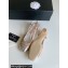 Chanel CC Logo Beige Suede and Silver Leather Slingbacks 2024