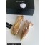 Chanel CC Logo Nude Pink Suede and Gold Leather Slingbacks 2024