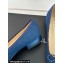 Chanel Vintage Bow Ballet Flats Denim Blue 2024