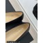 Chanel Vintage CC Logo and Bow Ballet Flats Leather Black 2024