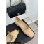 Chanel Vintage CC Logo and Bow Ballet Flats Leather Beige 2024