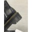 DR. MARTENS x Rick Owens Heel 5.5cm STROBE CALF LENGTH Boots in Black MATTE GRAINY COW LEATHER 2024