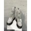 DR. MARTENS x Rick Owens Heel 5.5cm STROBE CALF LENGTH Boots in PEARL HAIR-ON COW LEATHER 2024