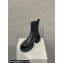 Rick Owens Heel 7cm BEATLE BOGUN Ankle Boots in Black 2024