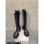 Rick Owens Heel 7cm LUXOR PULL ON BOGUN High Boots in Black 2024
