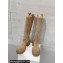 Rick Owens Heel 7cm LUXOR PULL ON BOGUN High Boots in Beige 2024