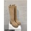 Rick Owens Heel 7cm LUXOR PULL ON BOGUN High Boots in Beige 2024